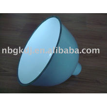 enamel lamp shades with green and white color